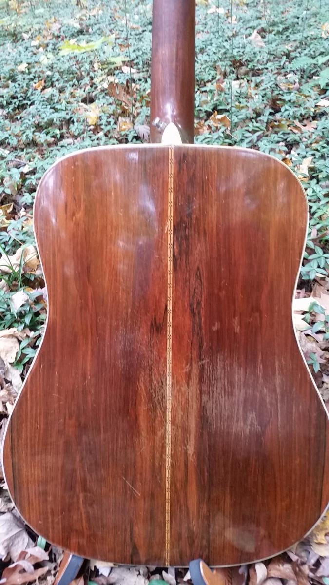 [1952 Martin D-28 Back]