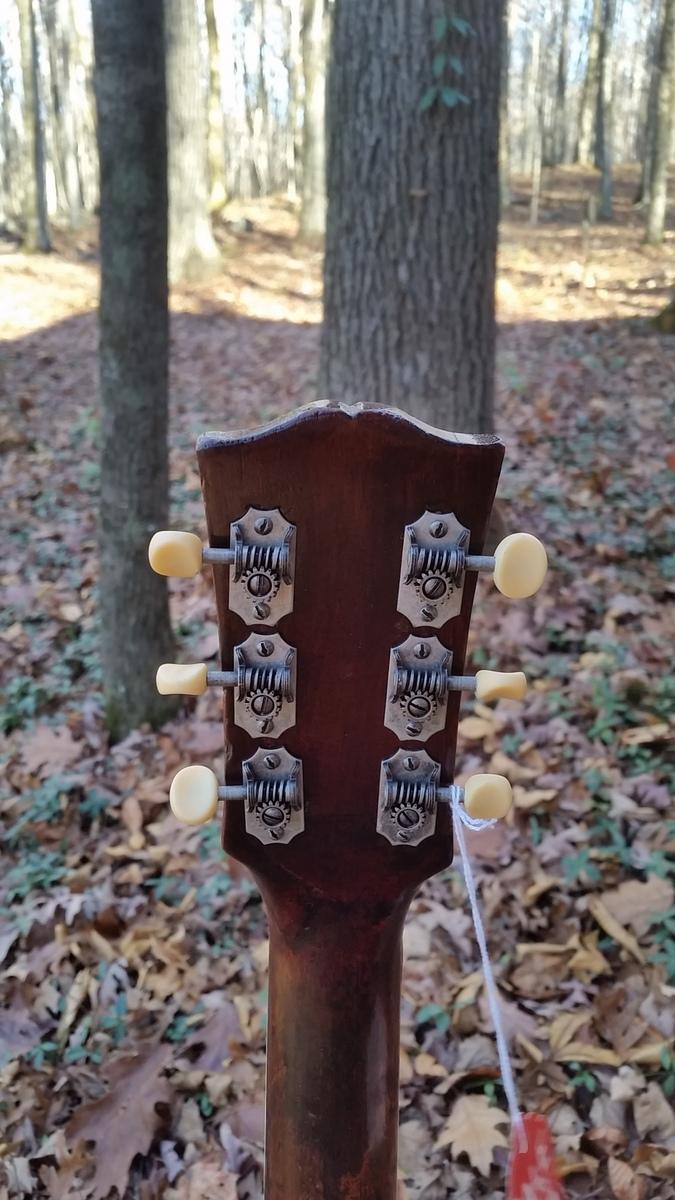 [1951 Gibson Southern Jumbo Headstock Rear]