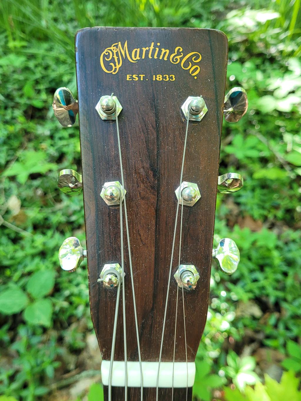 [1948 Martin D-18 Headstock]