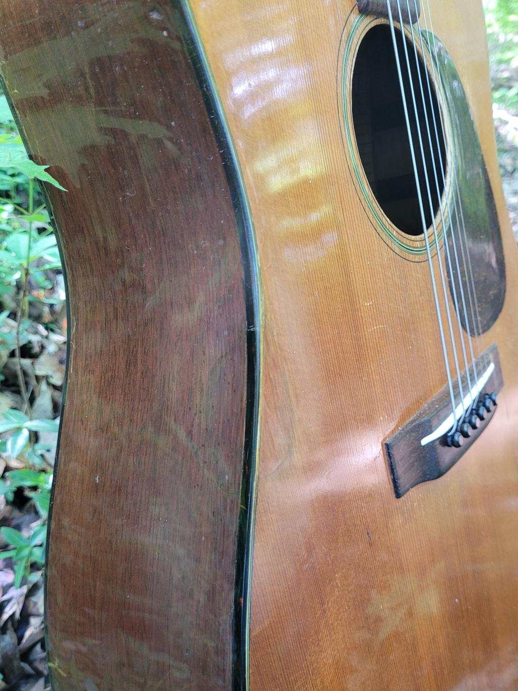 [1948 Martin D-18 Corner Repair]