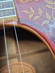 [1963 Gibson Hummingbird Top Crack]