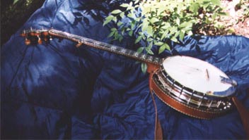 [Mahogany banjo]